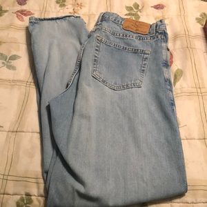 Vintage button fly Eddie Bauer Jeans